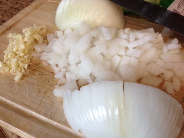 chopped onion